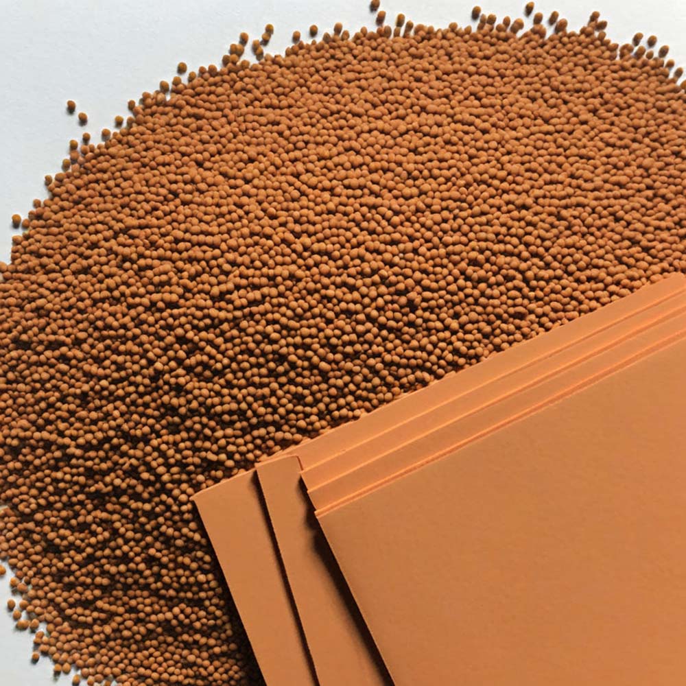 Extremely Weather-Resistant Orange Color Masterbatch For EVA Foam Products