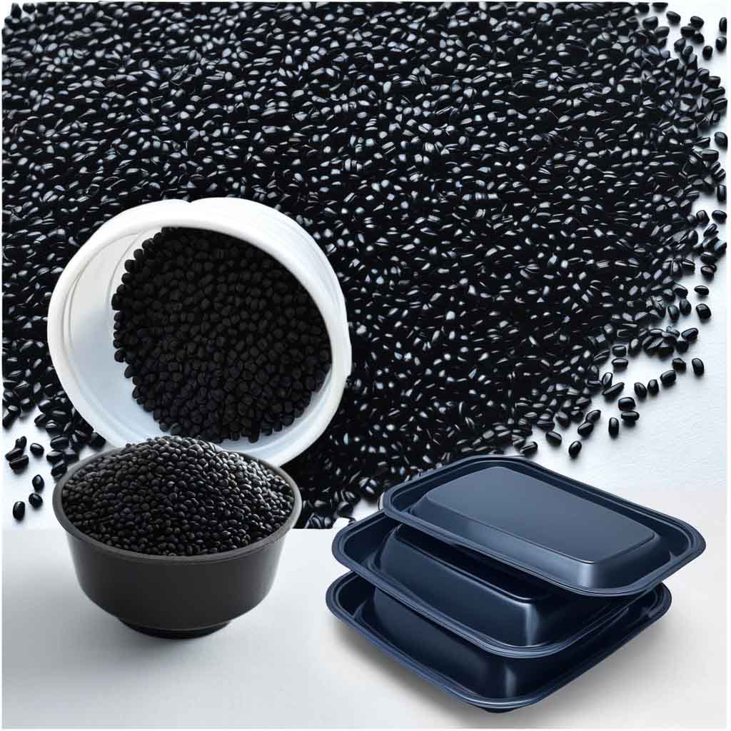 Food Grade Universal Black Color Masterbatch 